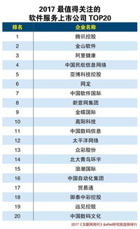 2017年软件服务市场 值得关注的软件外包服务上市公司深度解析